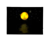 Moon over Water on Canavas - illumainated painting