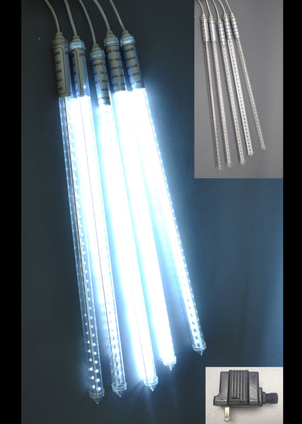White LED Meteor Lights 60cm