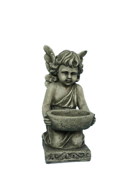 Angel Garden Statue with Bowl Birdbath