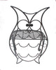 Metal Chair Owl Design