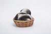 Pet Pals - Wicker Basket-Shih Tzu Black/White