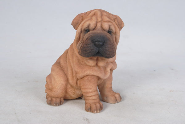 SITTING SHAR PEI PUPPY