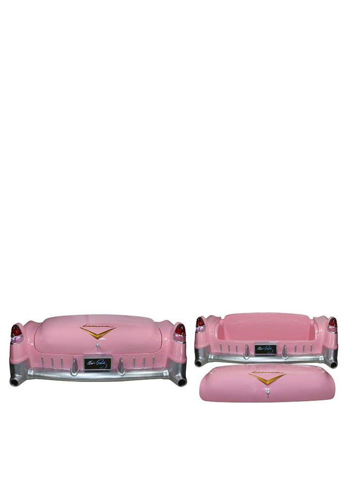 Elvis Pink Cadillac Storage Trunk with Lights