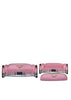 Elvis Pink Cadillac Storage Trunk with Lights