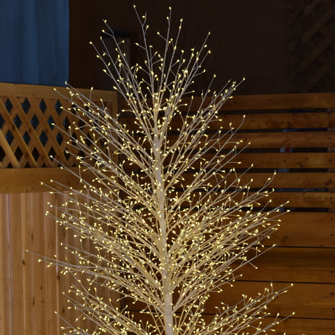 LED WHITE TREE 210CM