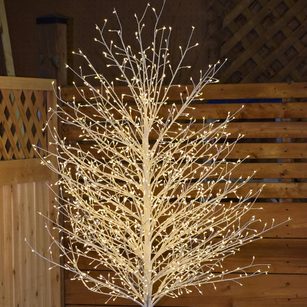 MICRO DOT WHITE TREE 210CM