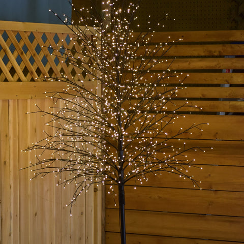 MICRO DOT BLACK TREE 210CM