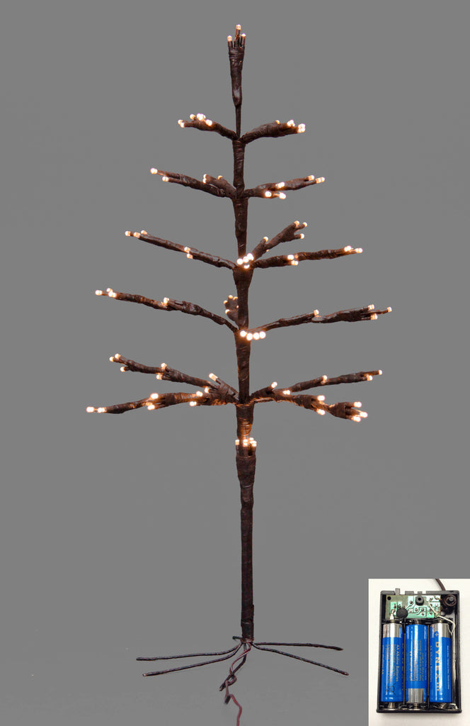 FLORAL LIGHTS-TREE-BATTERY-99L WARM WHITE