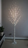 Birch Tree On Metal Base 120 LED, 83 Inches Tall,  Indoor and Outdoor Use