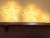 Sparkling 3D Star With LED Lights - 3 sizes