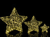 Sparkling 3D Star With LED Lights - 3 sizes