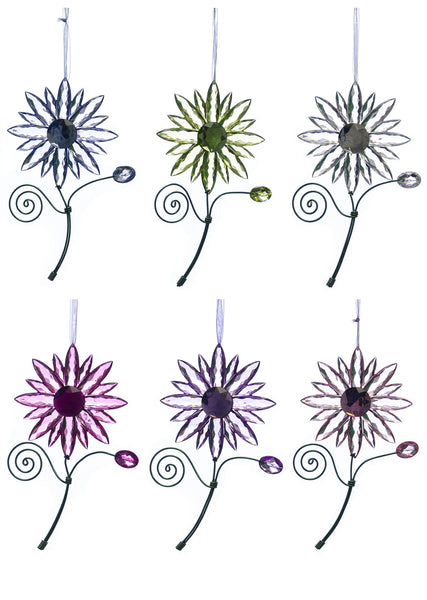 Flower Acrylic Suncatchers