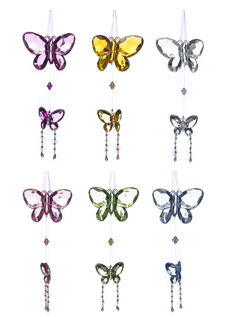 Butterfly Chain Acrylic Suncatchers