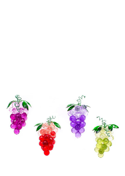 Grape Bunches Acrylic Suncatchers