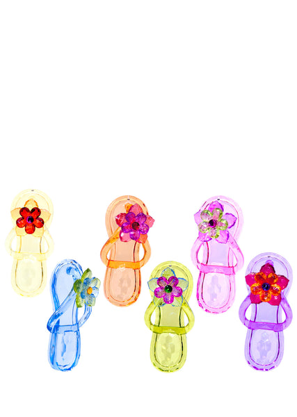 Flip-Flop Sandal Acrylic Suncatchers