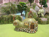 Set of 2PCS Fairy Garden-Pear House with Stone with LED, Battery Operated