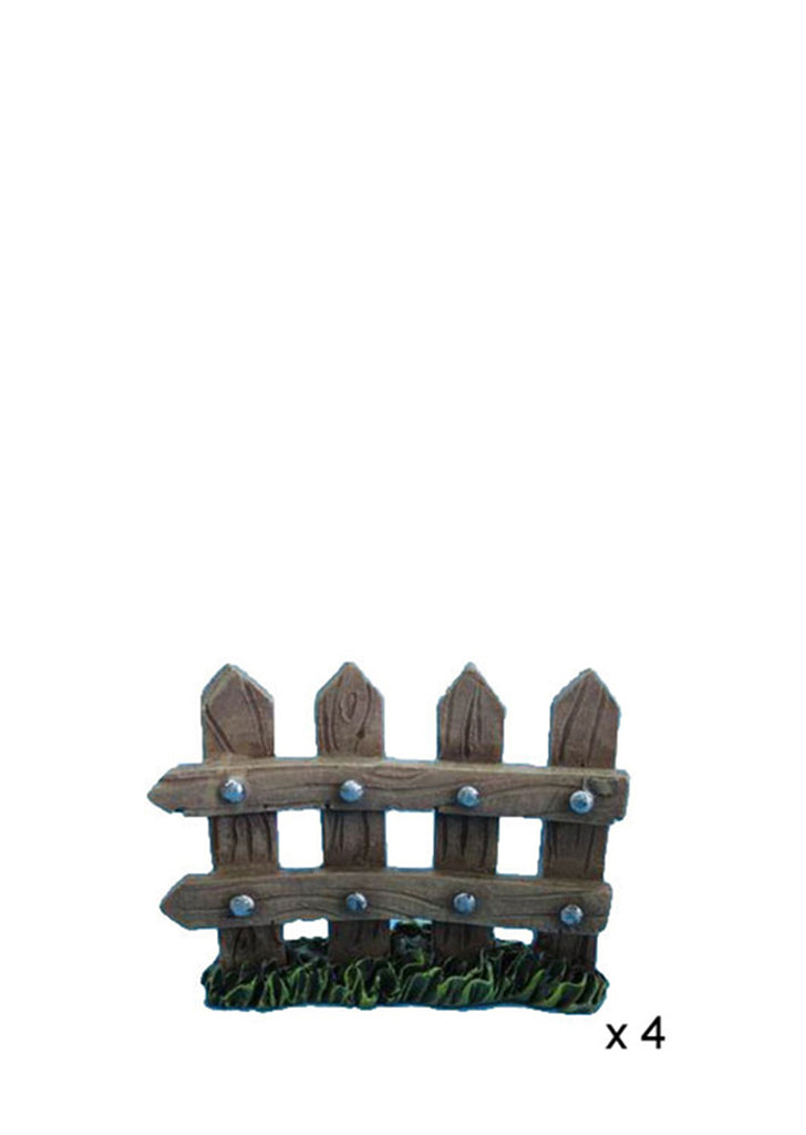 Fairy Garden Fence Set of 4 Small