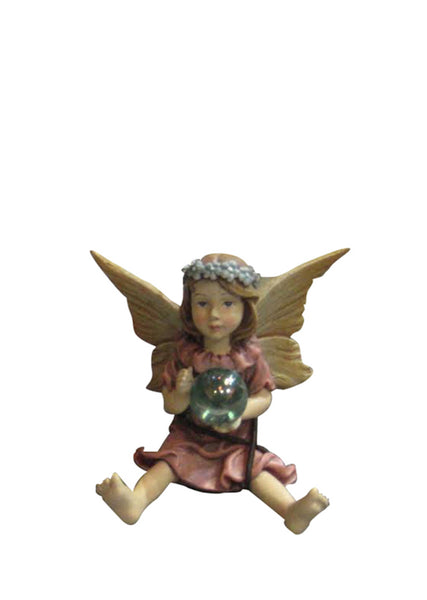 Miniature Fairy Girl with Crystal Ball