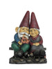Gnome Old Couple On Bench