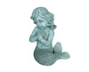 Mermaid Kneeling and Holding Shell
