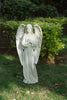 Standing Angel in Polished Stone Finish