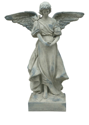 Angel Garden Statue Standing in Prayer - Small