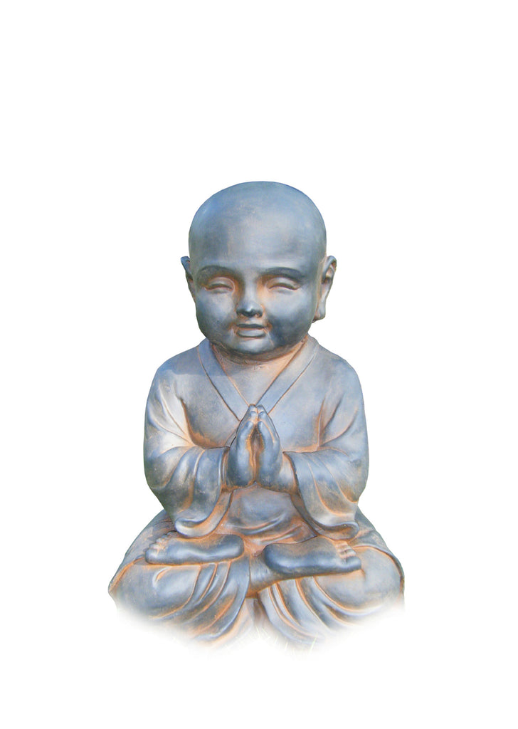 Praying Child Buddha Garden Statue