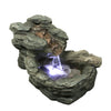 Fountain-Stone/Branch Waterfall with LED