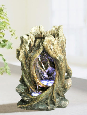 Fountain-Tree Trunk with LED