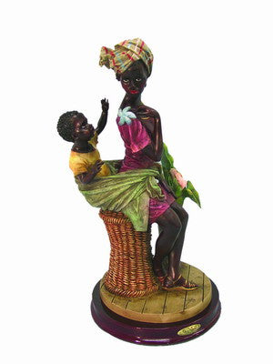 Black Mother & Child
