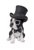 Boston Terrier with Top Hat - Spectacle and Bow Tie