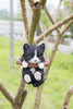 Hanging Black/White Kitten