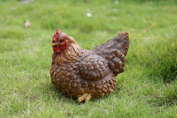 Squatting Hen Statue