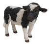 Black and White Standing Cow Statue