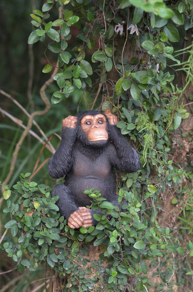 Hear No Evil Sitting Monkey Statue