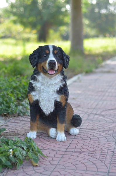 Bernese Mountain Dog Statue