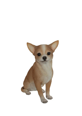 Chihuahua Dog Garden Statue Sitting