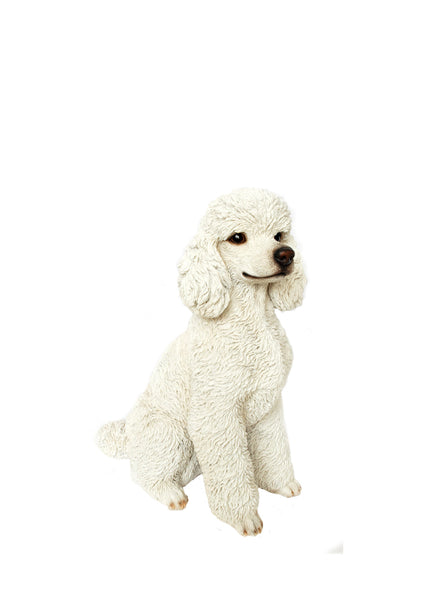 Poodle Garden Statue Sitting