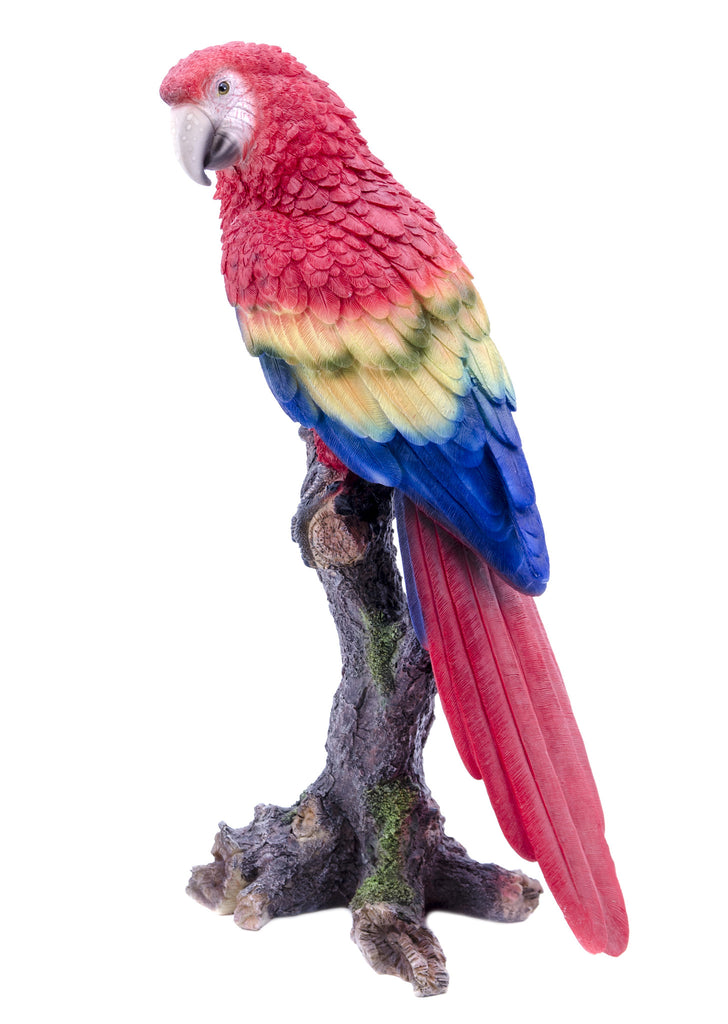 Parrot Garden Statue on a Branch
