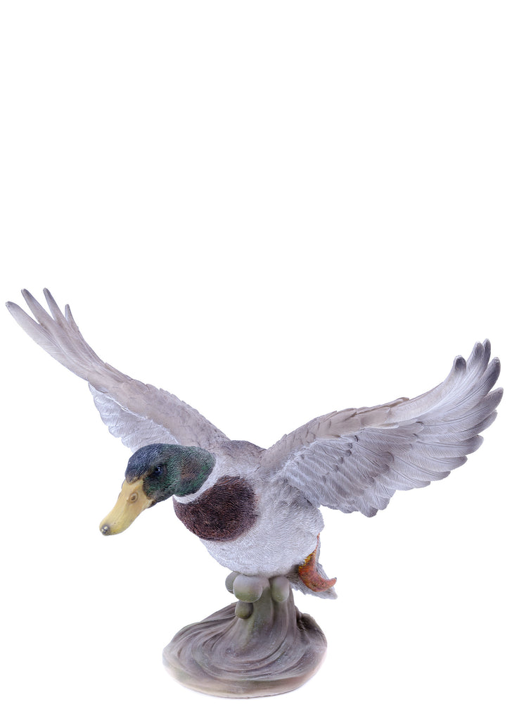 Flying Duck Garden Statue