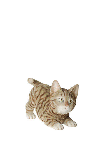 Kitten Garden Statue Playing