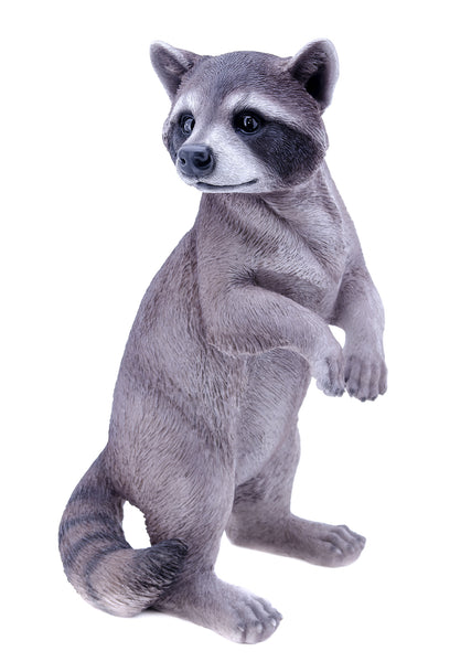 Raccoon Garden Statue Standing