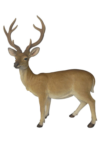 Buck Deer Garden Statue - Large